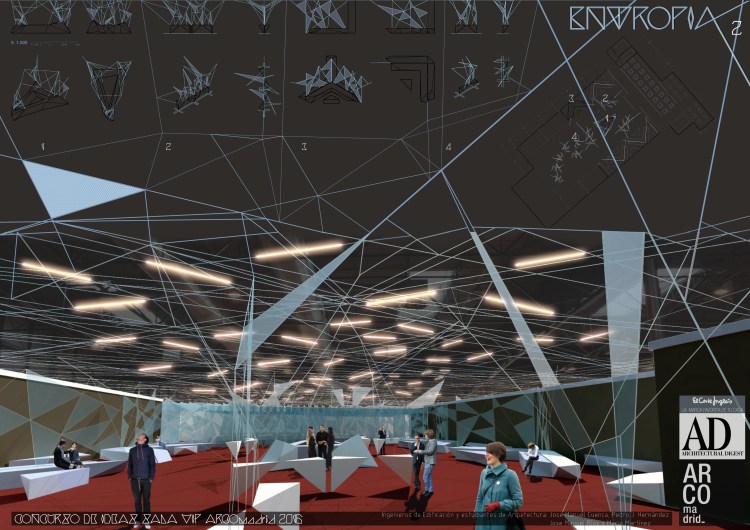 LAM. 2/3 Propuesta concurso de ideas sala vip arcoMadrid 2016